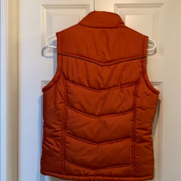 Paris Blues Outerwear Orange Vest Women's Small - Picture 5 of 5